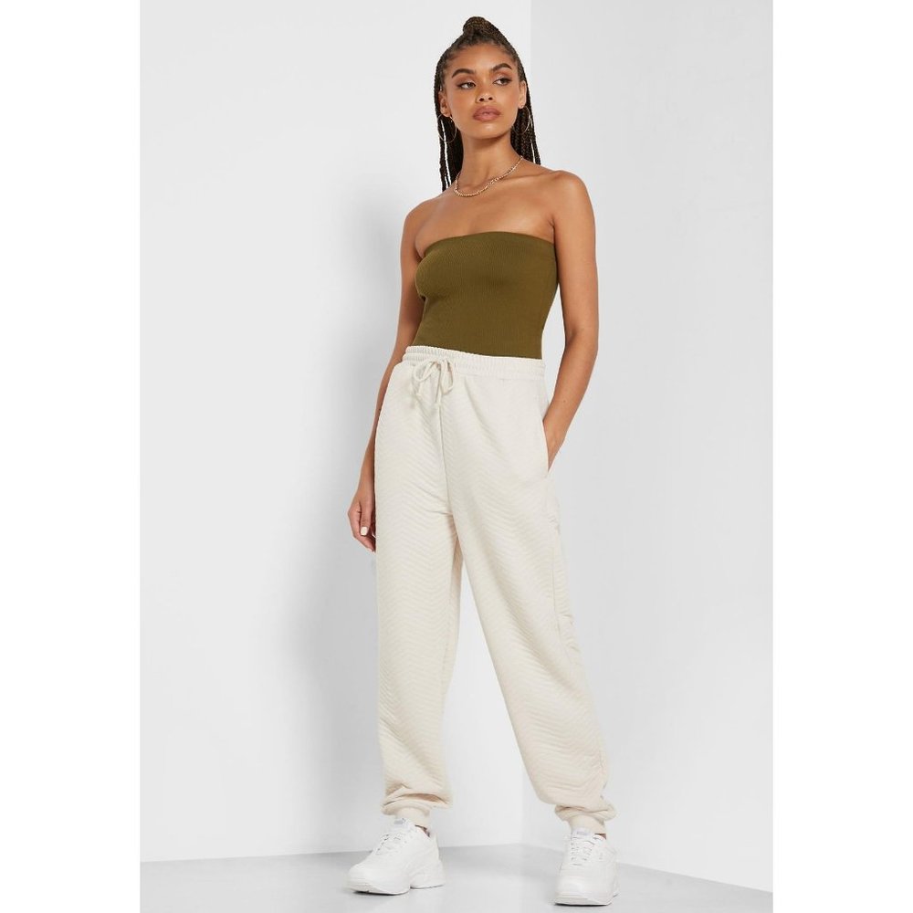 Quilted Wide Leg Joggers Size 4-6
